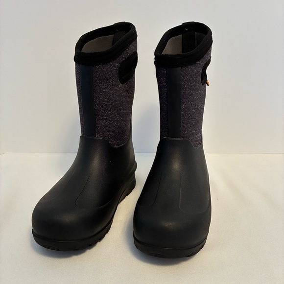 Bogs Big Kids Neo-Classic Melange Winter Boots Size 1 - Picture 3 of 10